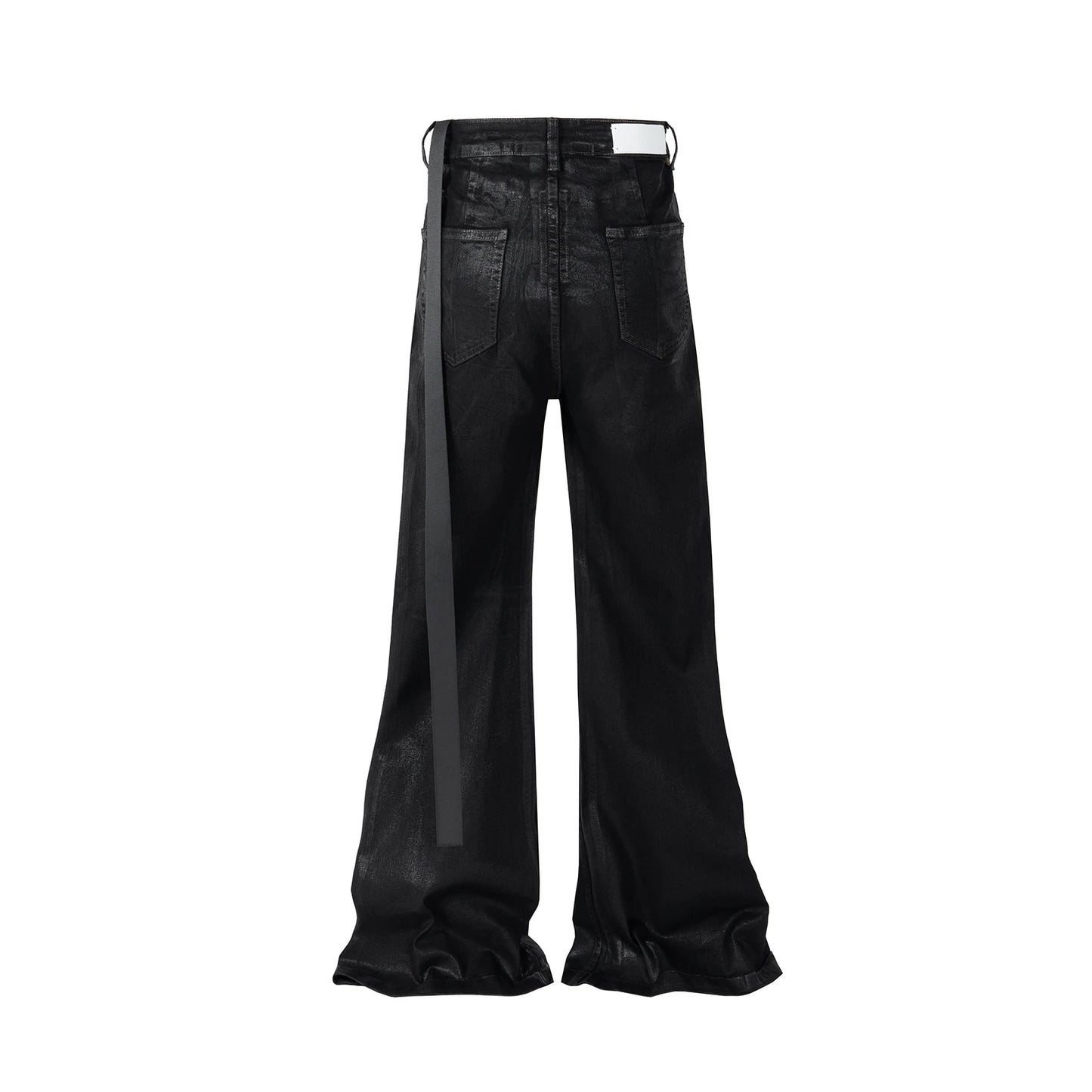 Zankoo Flared Leather Pants