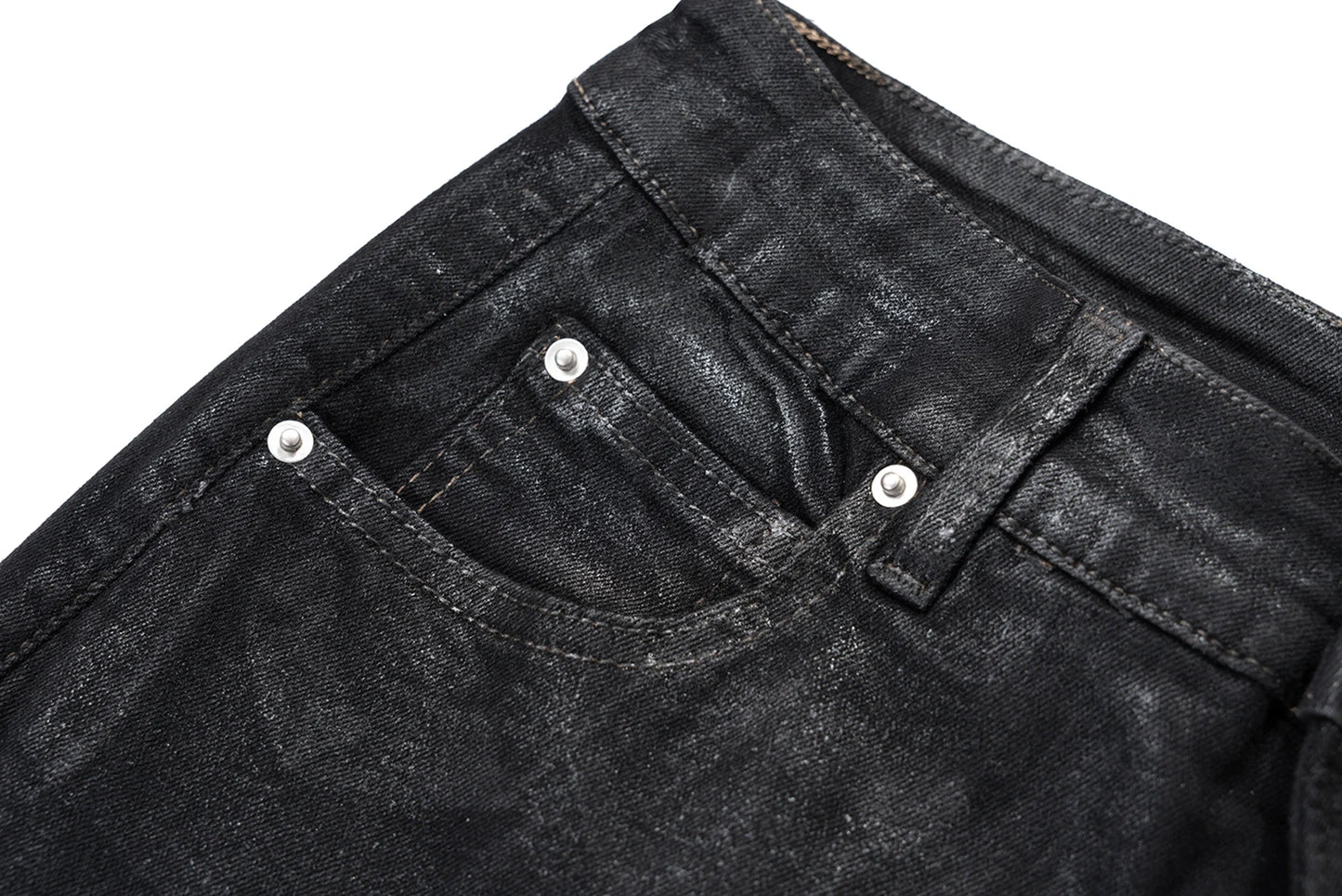 Zankoo Flared Leather Pants
