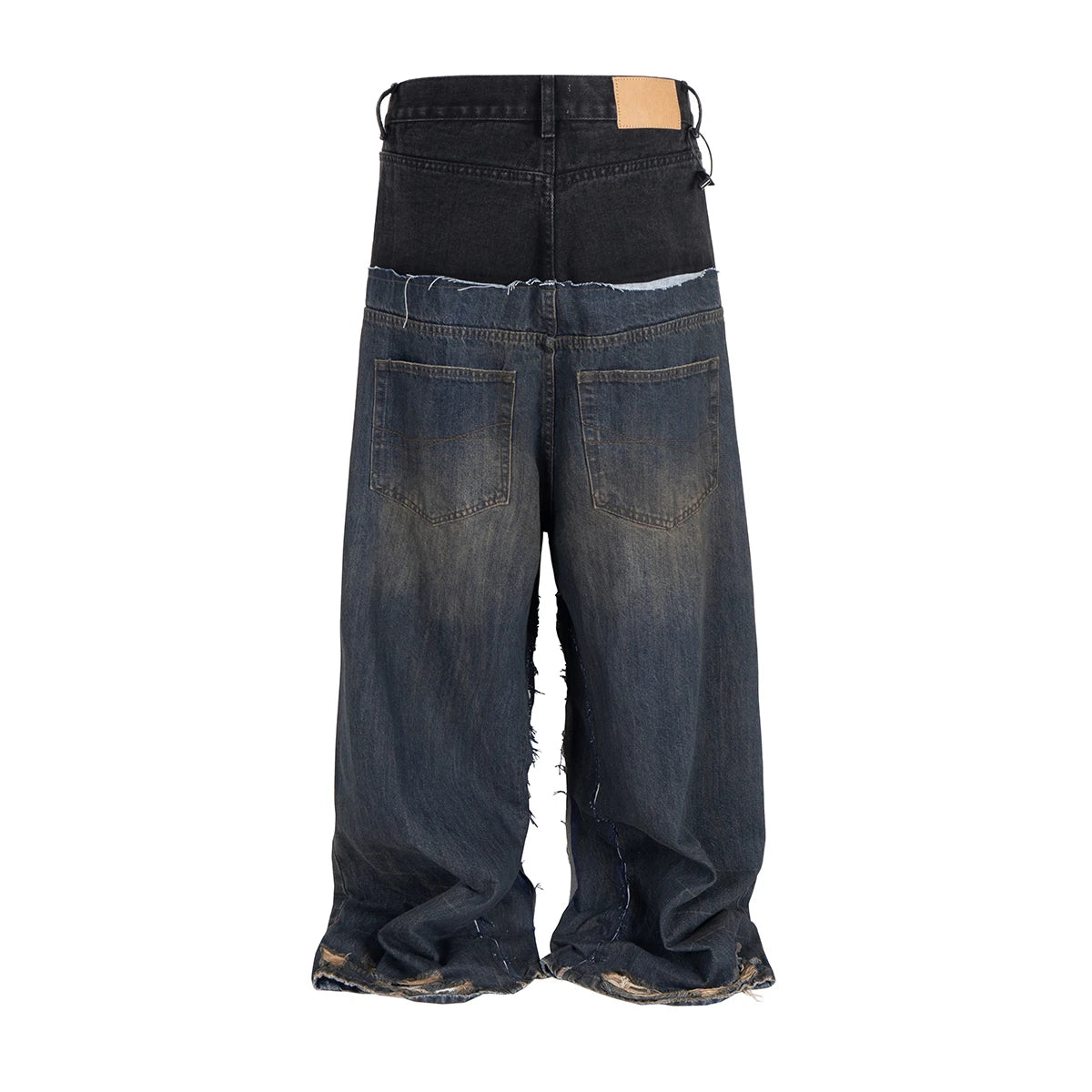 Zankoo Double-Waist Jeans
