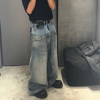 Zankoo Double-Waist Jeans