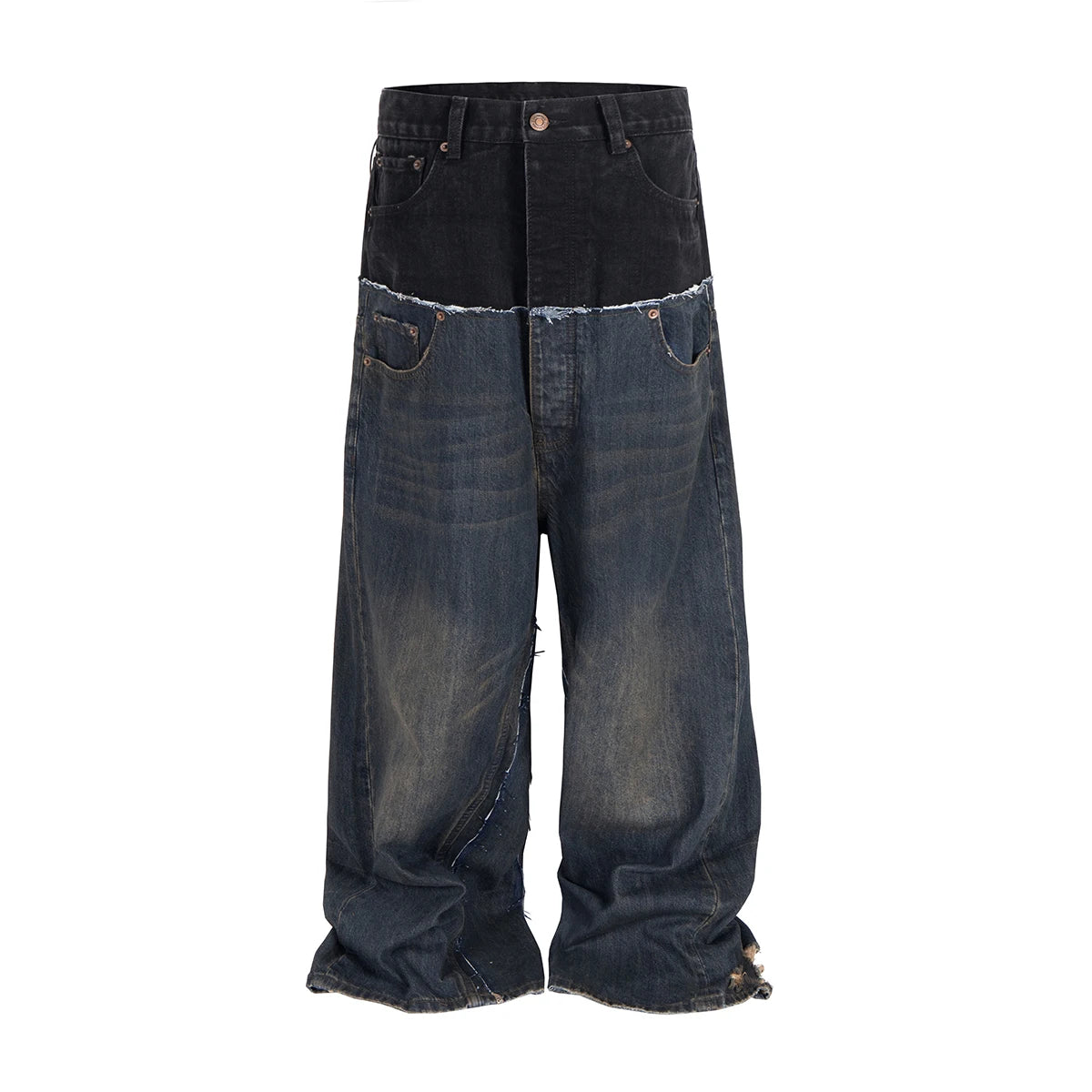 Zankoo Double-Waist Jeans