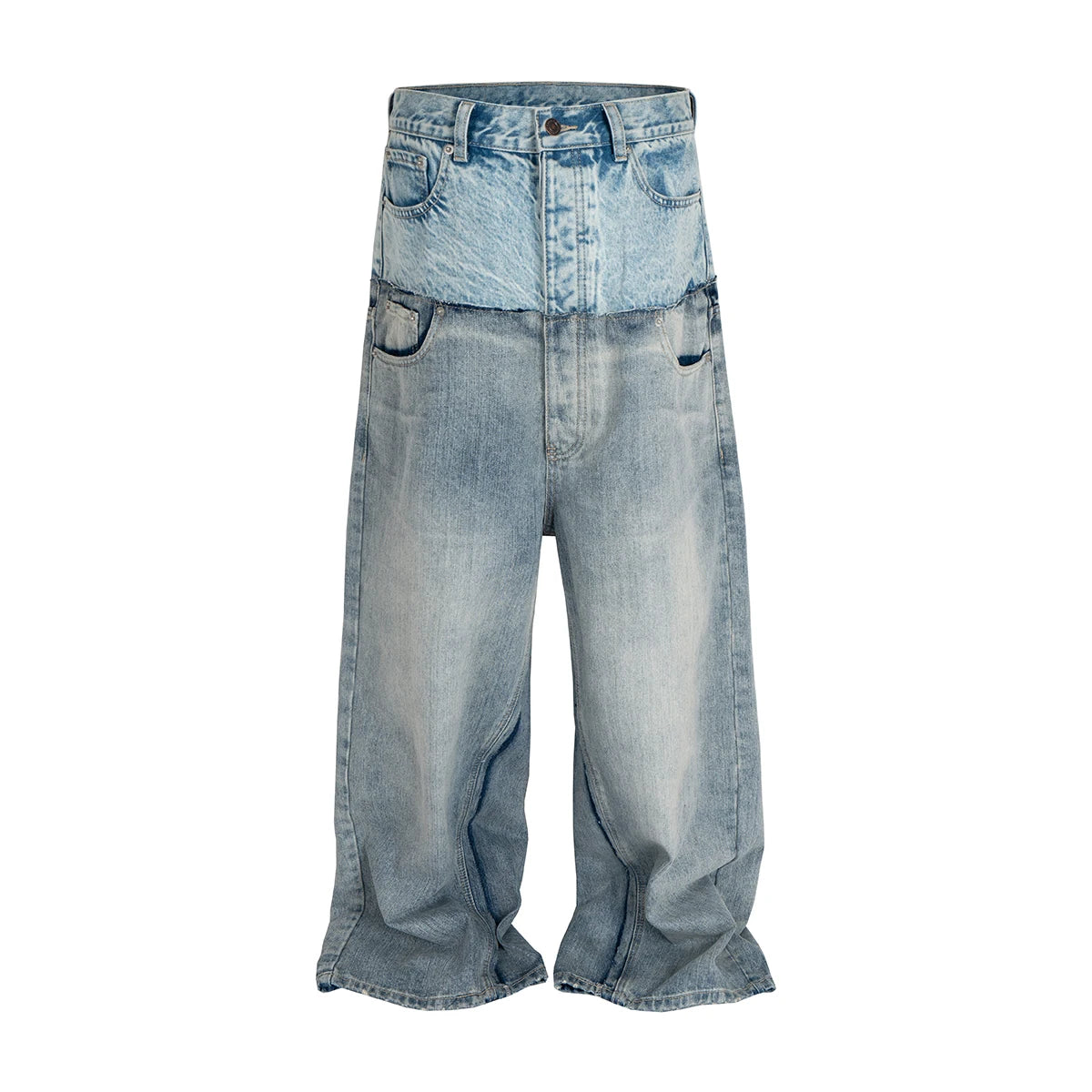 Zankoo Double-Waist Jeans