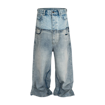 Zankoo Double-Waist Jeans