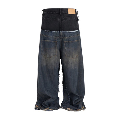 Zankoo Double-Waist Jeans